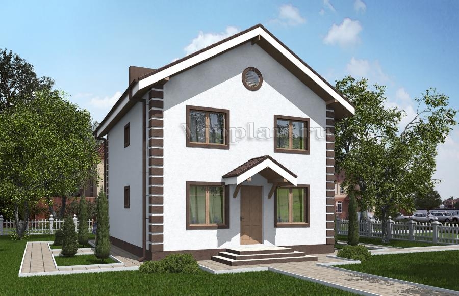 Двухэтажный жилой дом